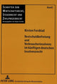 Book cover of: Restschuldbefreiung und Verbraucherinsolvenz im kuenftigen deutschen Insolvenzrecht