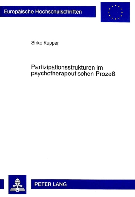 Book cover of: Partizipationsstrukturen im psychotherapeutischen Proze