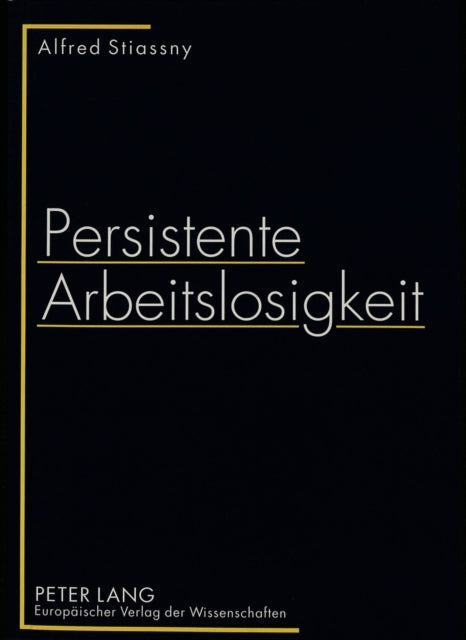 Book cover of: Persistente Arbeitslosigkeit