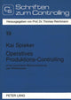 Book cover of: Operatives Produktions-Controlling
