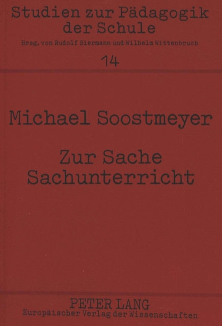Book cover of: Zur Sache Sachunterricht