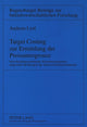 Book cover of: Target Costing Zur Ermittlung Der Preisuntergrenze. By: Andreas Listl