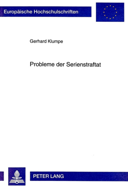 Book cover of: Probleme der Serienstraftat