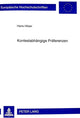 Book cover of: Kontextabhaengige Praeferenzen
