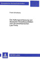 Book cover of: Die Haftungsverfassung Von Deutschen Anwaltssozietaeten Und Us-Amerikanischen Law Firms. By: Frank Schulkamp