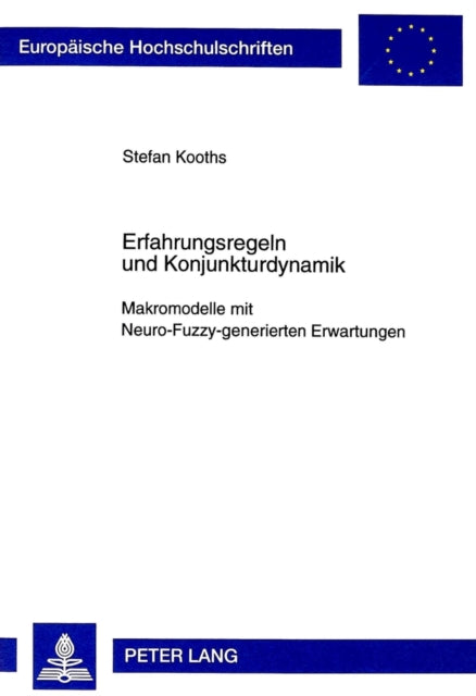 Book cover of: Erfahrungsregeln und Konjunkturdynamik