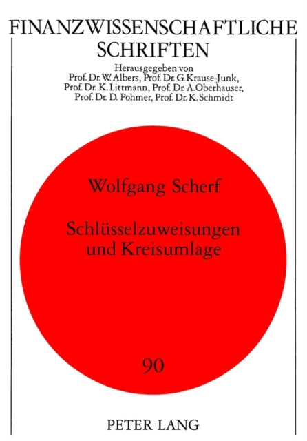 Book cover of: Schluesselzuweisungen Und Kreisumlage. By: Wolfgang Scherf