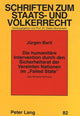 Book cover of: Die humanitaere Intervention durch den Sicherheitsrat der Vereinten Nationen im «Failed State». By: Jurgen Bartl