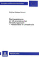 Book cover of: Die Klagebefugnis im US-amerikanischen Verwaltungsprozeß - insbesondere im Umweltrecht