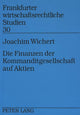 Book cover of: Die Finanzen der Kommanditgesellschaft auf Aktien