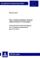 Book cover of: Der Urheberrechtliche Schutz Elektronischer Printmedien