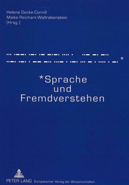 Book cover of: Sprache und Fremdverstehen