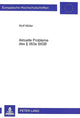 Book cover of: Aktuelle Probleme Des 263a Stgb