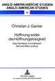 Book cover of: Hoffnung wider die Hoffnungslosigkeit