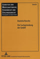 Book cover of: Die Sachgruendung der GmbH. By: Daniela Hasche