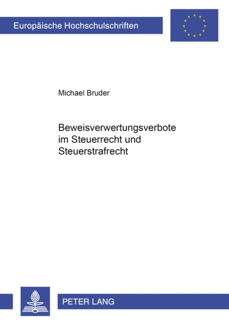 Book cover of: Beweisverwertungsverbote Im Steuerrecht Und Steuerstrafrecht