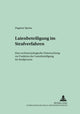 Book cover of: Laienbeteiligung im Strafverfahren. By: Dagmar Spona
