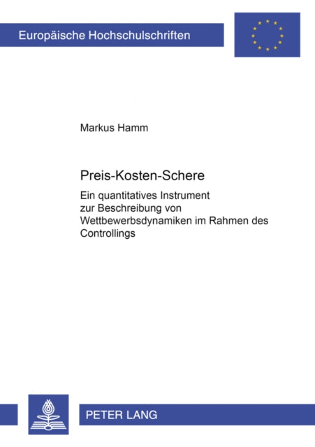 Book cover of: Preis-Kosten-Schere. By: Markus Hamm
