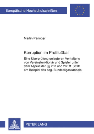 Korruption Im Profifußball