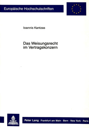 Das Weisungsrecht im Vertragskonzern