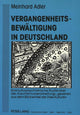 Book cover of: Vergangenheitsbewaeltigung in Deutschland