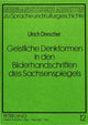 Book cover of: Geistliche Denkformen in den Bilderhandschriften des Sachsenspiegels