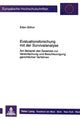 Book cover of: Evaluationsforschung mit der Survivalanalyse