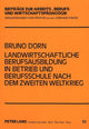 Book cover of: Landwirtschaftliche Berufsausbildung in Betrieb und Berufsschule nach dem Zweiten Weltkrieg