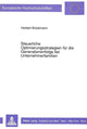 Book cover of: Steuerliche Optimierungsstrategien fuer die Generationenfolge bei Unternehmerfamilien