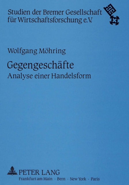 Book cover of: Gegengeschaefte
