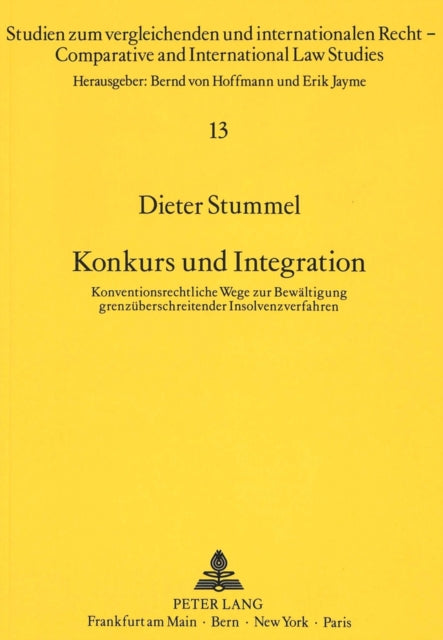 Book cover of: Konkurs und Integration