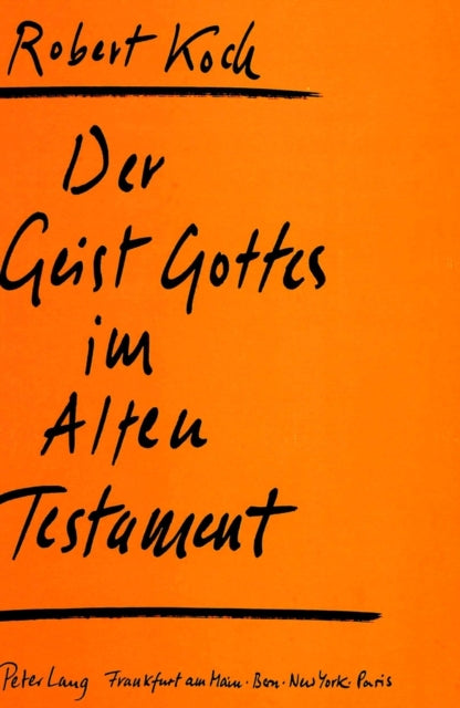 Book cover of: Der Geist Gottes Im Alten Testament