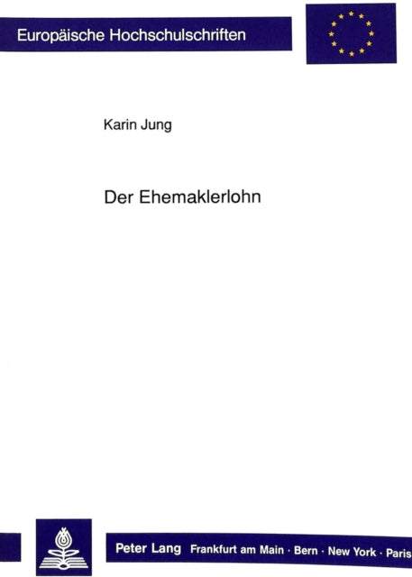Book cover of: Der Ehemaklerlohn