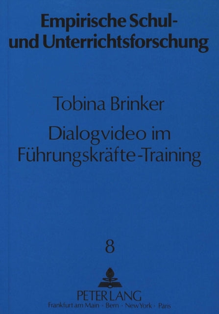 Book cover of: Dialogvideo im Fuehrungskraefte-Training
