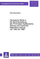 Book cover of: Olympische Werte in der Berichterstattung der Printmedien Sueddeutsche Zeitung und Frankfurter Allgemeine Zeitung von 1952 bis 1988