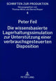 Book cover of: Die wissensbasierte Lagerhaltungssimulation zur Unterstuetzung einer verbrauchsgesteuerten Disposition
