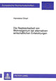 Book cover of: Die Realisierbarkeit von Wohneigentum bei alternativen wirtschaftlichen Entwicklungen