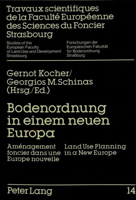 Book cover of: Bodenordnung in einem neuen Europa