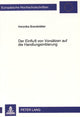 Book cover of: Der Einflu von Vorsaetzen auf die Handlungsinitiierung