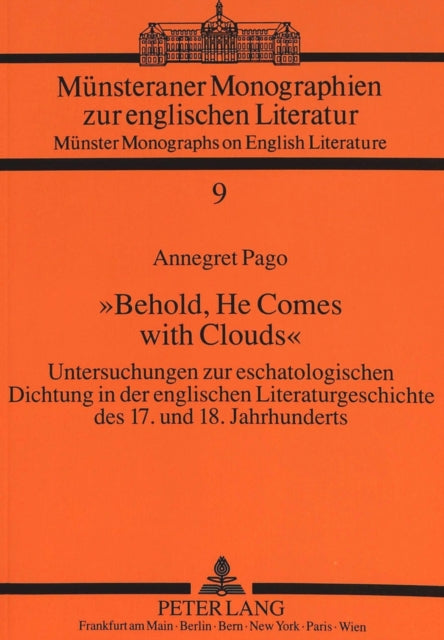 Book cover of: «Behold, He Comes with Clouds»