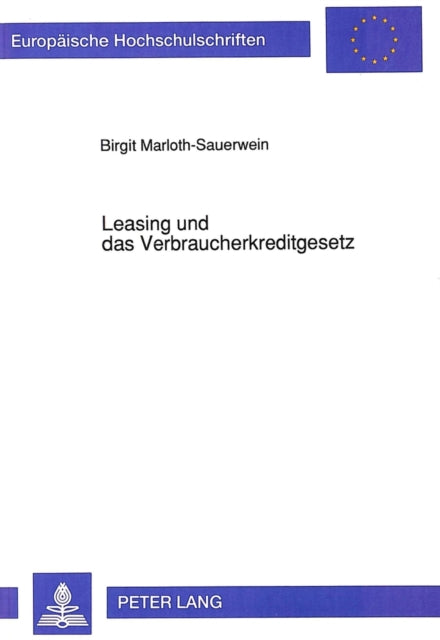 Book cover of: Leasing und das Verbraucherkreditgesetz