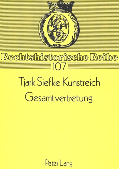 Book cover of: Gesamtvertretung