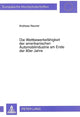 Book cover of: Die Wettbewerbsfaehigkeit der amerikanischen Automobilindustrie am Ende der 80er Jahre