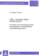Book cover of: CAQ - Computer Aided Quality Control