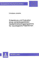 Book cover of: Entwicklung und Evaluation eines computergestuetzten Gedaechtnistrainingsprogramms fuer neurologische PatientInnen