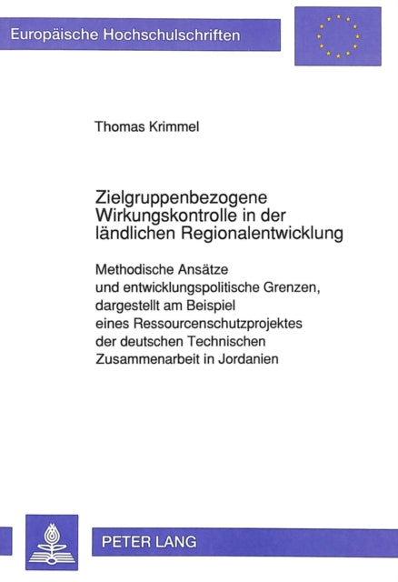 Book cover of: Zielgruppenbezogene Wirkungskontrolle in der laendlichen Regionalentwicklung