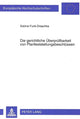 Book cover of: Die gerichtliche Ueberpruefbarkeit von Planfeststellungsbeschluessen
