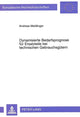 Book cover of: Dynamisierte Bedarfsprognose fuer Ersatzteile bei technischen Gebrauchsguetern