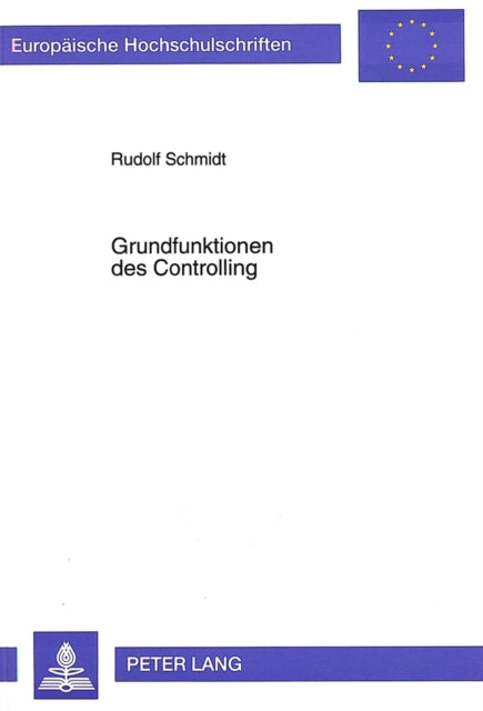 Book cover of: Grundfunktionen des Controlling