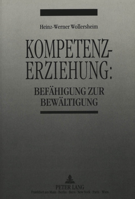 Book cover of: Kompetenzerziehung: